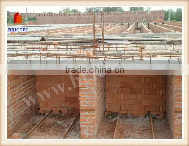 clay dryer in brick making plant