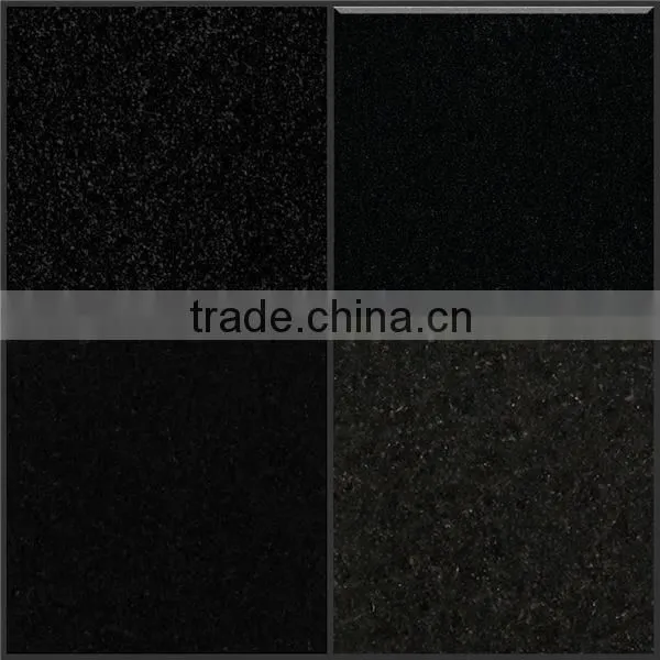Flooring Polished mongolian living room cheap black galaxy granite Tile