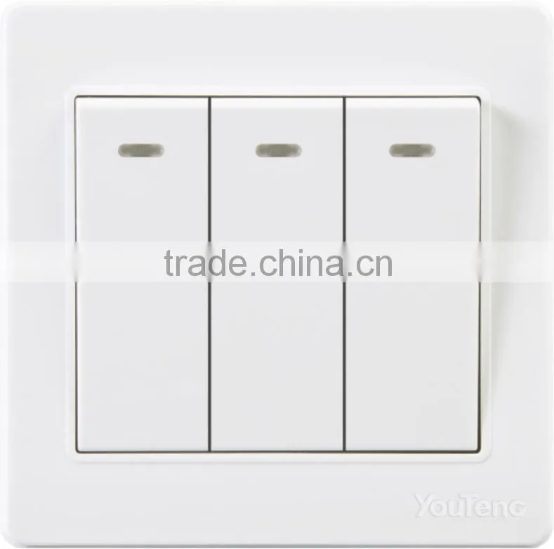 16A lighting switch, wall switch, switch and socket