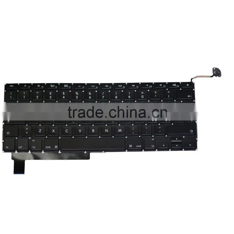 Factory Price Italian Laptop keyboard Replacement For Macbook Pro 15" A1286 2008-2012