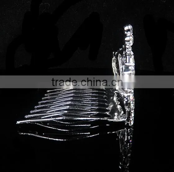 Wholesale small princess crown hairband wedding bridal tiaras and crowns