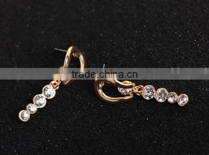 Fashionable design ear studs diamond stud earrings cheap wholesale stud earrings