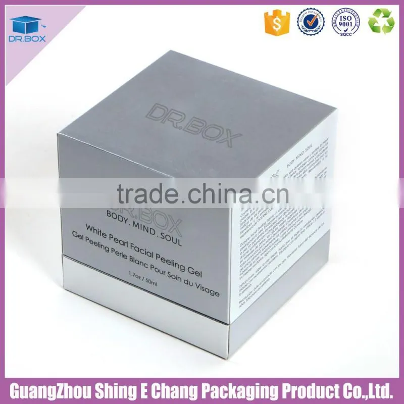 Small bottle for cosmetic packaging,Logo customized rigid paper box