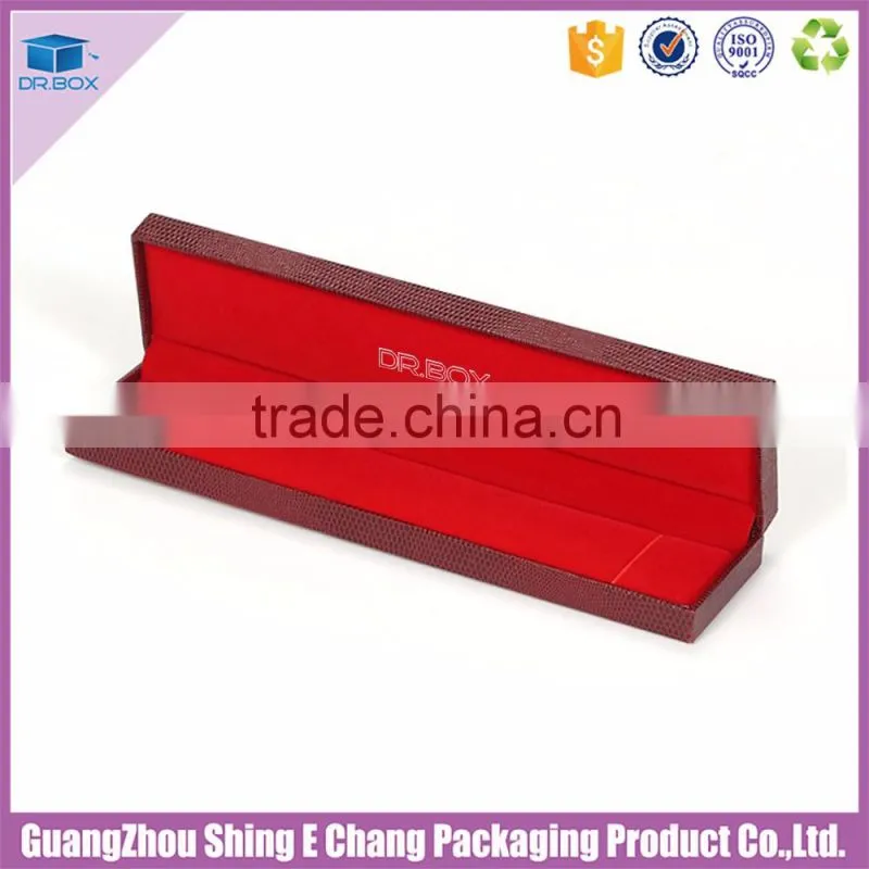 New Design Hot stamp jewelry packing box magnetic jewelry box