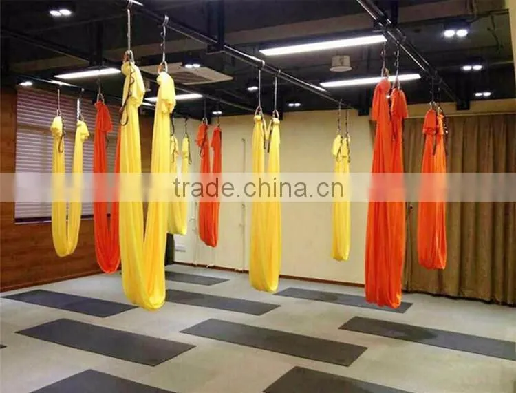 Safety Elasticity Aerial Yoga Hammock Springy Midair Inversion Sling Yoga Swing