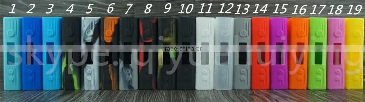 Best selling products in america box mod authentic TC mod fuchai 200w silicone case/skin/sleeve/cover/enclosure/decal/wrap