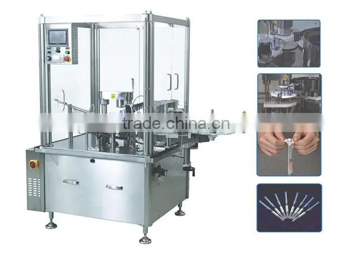 Fully automatic pre-filled syringe labeling machine