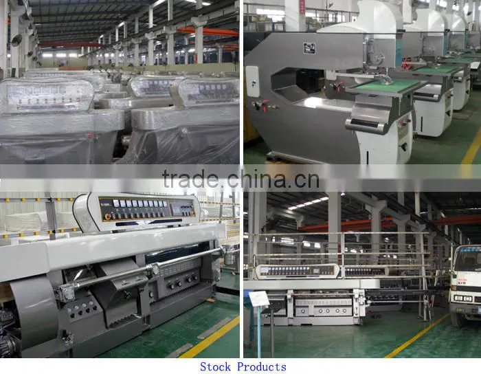 PLC control glass miter edging machine