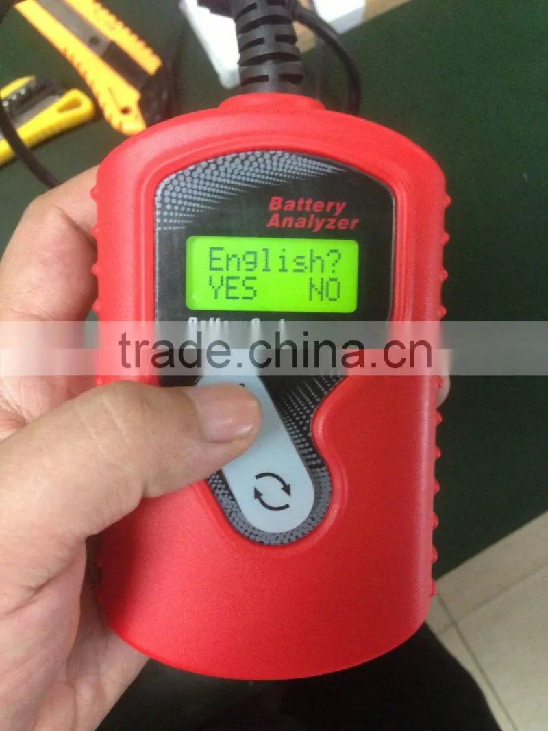 Original QUICKLYNKS 12V car battery tester support 7 Language