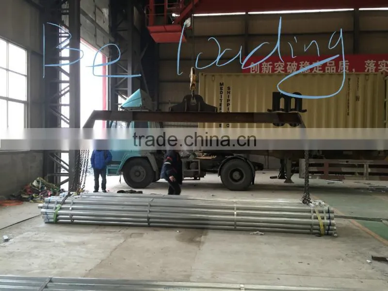 low price high quality galvanized welded steel pipe for construction