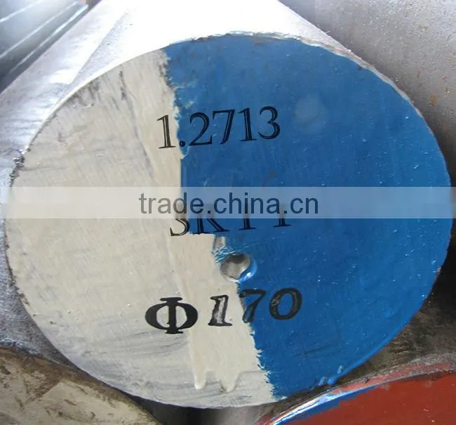 hot rolled tool steel 1.2713 plate,hot work tool steel plate SKT4,5CrNiMo tool steel plate
