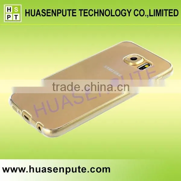Ultra Slim Gel Color Silicon Back Cover For Samsung S6 with Shockproof Feature