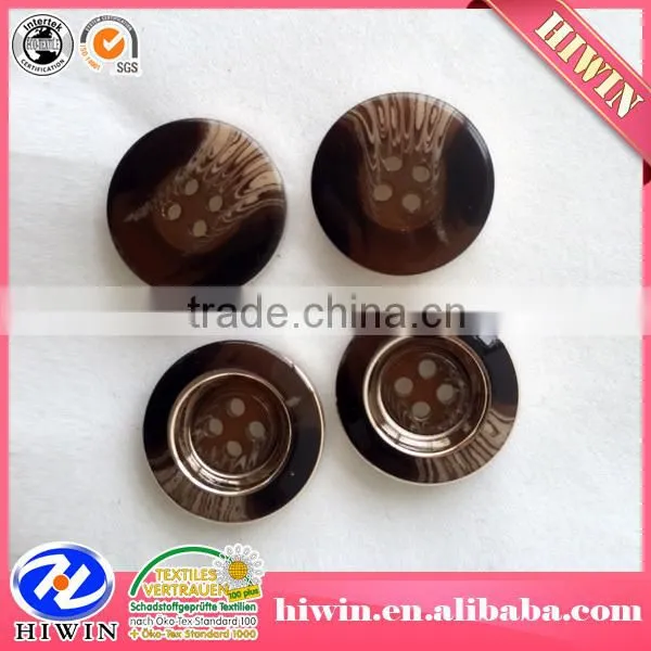 China factory 2014 New UV plating Plastic button