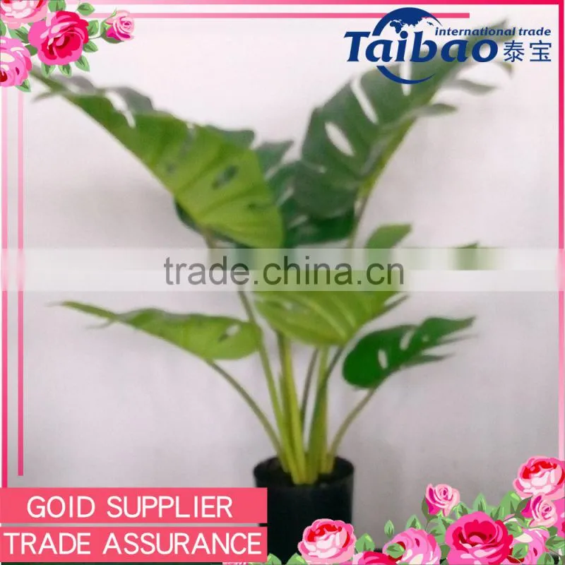 Indoor polyester silk leaves and bendable trunks 6 foot artificial yucca plant