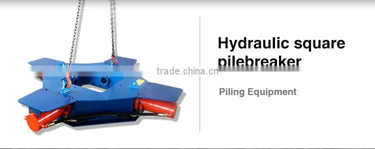 Concrete Pile Cutting Machine Pile Cutter pile breaker for square foundation piles