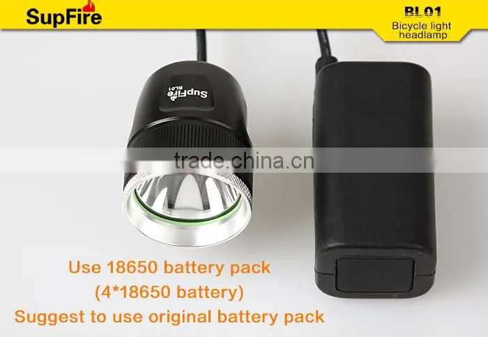 SupFire dual-use powerful led headlamp & bicycle light