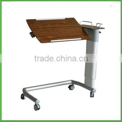 Tilt top overbed table