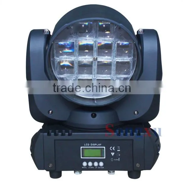 12x10w rgbw 4in1 sharpy zoom led moving head light stage light