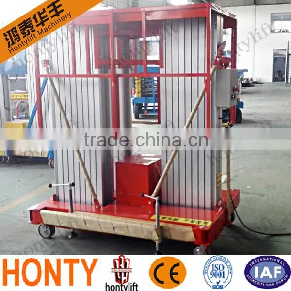 material lifting platform/cleaning lift platform / aluminum cleaning lift platform adjustable