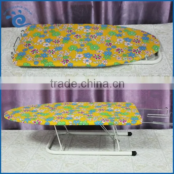 Wood Ironing Board China Wholesale Hot61.6*30.2*17.7CM Twill Cloth Covered Table Ironing Board Small
