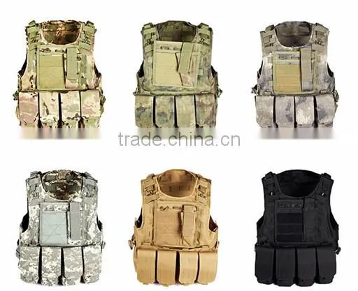Outdoor combat military swat tactical vest