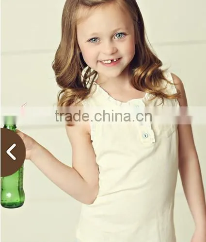 2015 new arrival baby clothing thailand, summer girls clothing set, baby organic cotton clothing