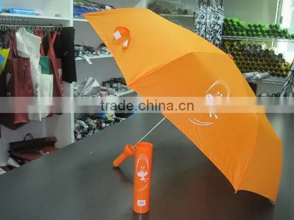 Promotional fashion popular bottle umbrella for sport