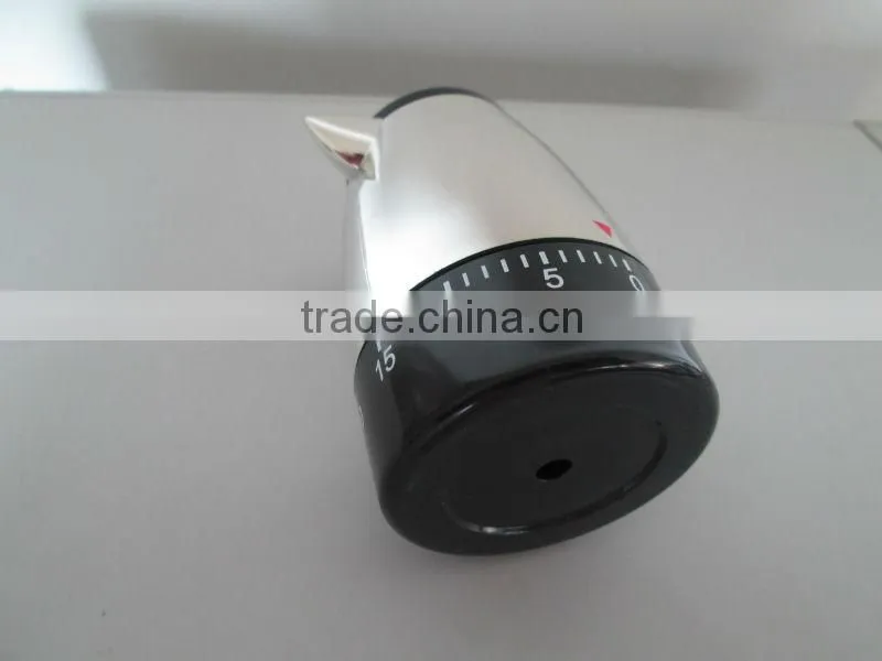 Plastic ABS with Vacuum Coating Coffee Pot Shaped Kitchen Timer