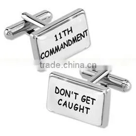 Silver Cufflink