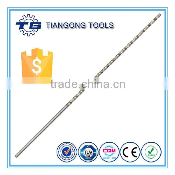 Straight shank extra long shank twist drill bit