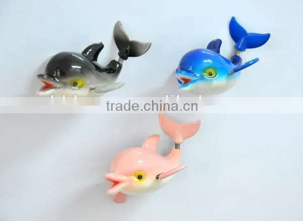 3.5 inch Factory Custom 3D Plastic Shark Refrigerator Magnets