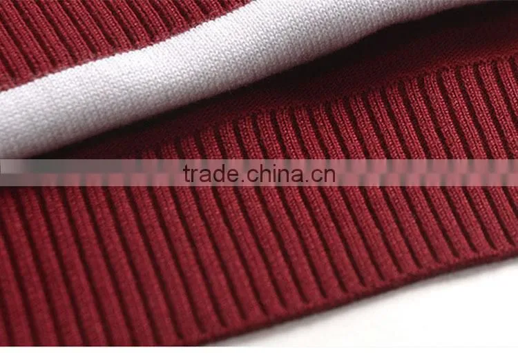 The new 2015 Korean version autumn men sweater for digital design tight sweater