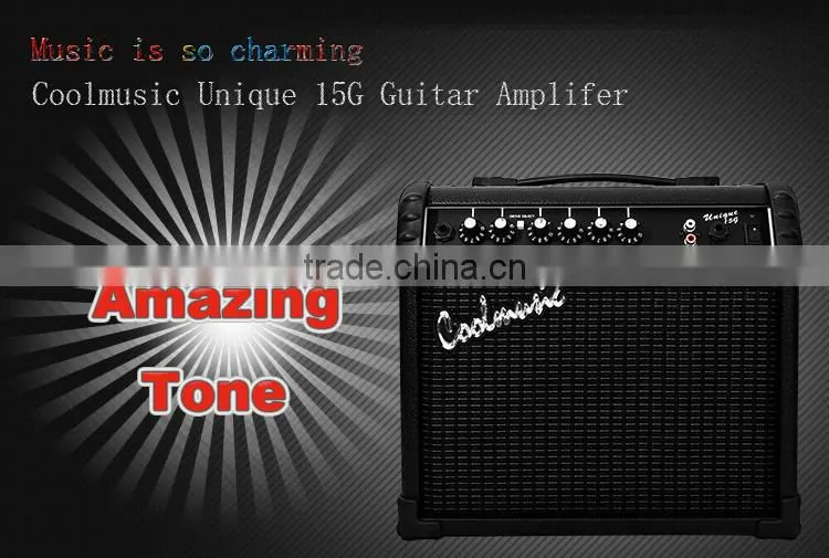15w into 8ohms Custom Compact Practice Tubes Subwoofer Guitar Amp 3 Equalizer Amplifier