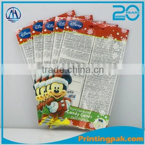 plastic mooncake popcorn packaging bag crisp packets