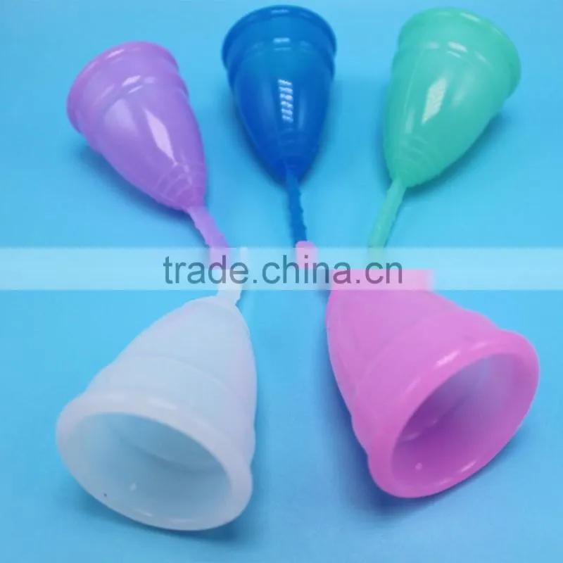 Reusable Menstrual Cup Feminine Hygiene Medical Silicone Menstrual Cups