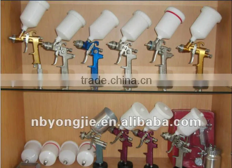 Gravity feed type Chrome-plated Wall HVLP spray guns