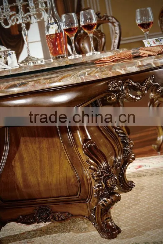 round dining table with 6 chairs,teak wood dining table and chair
