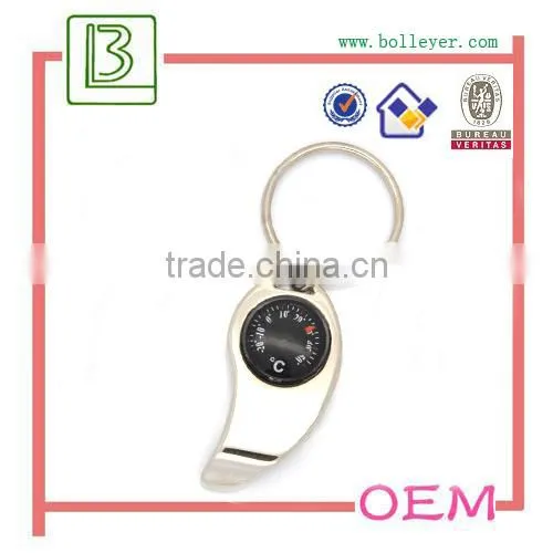 compass metal keychain