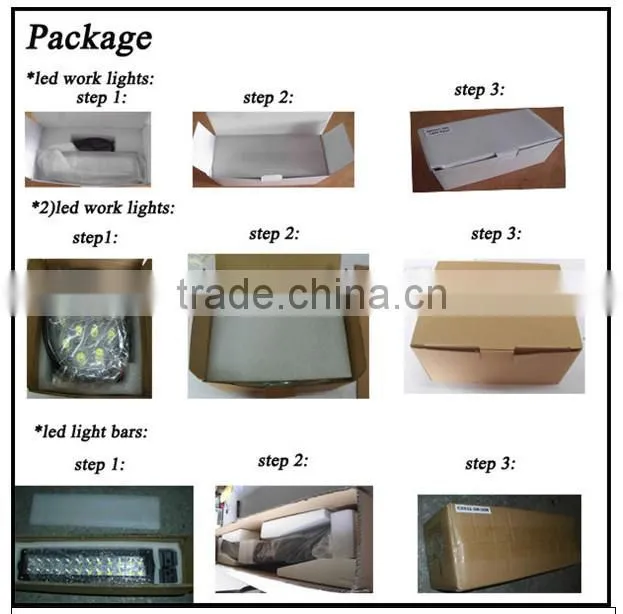 Car accessorise china 41.5inch High Lumen led bar light 240w led rigid bar