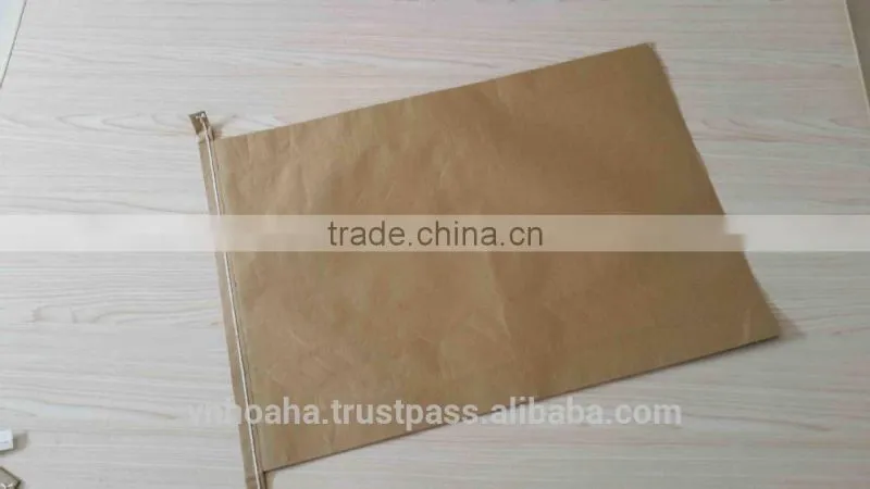 Kraft Paper Woven Polypropylene Bag,Paper Woven Poly
