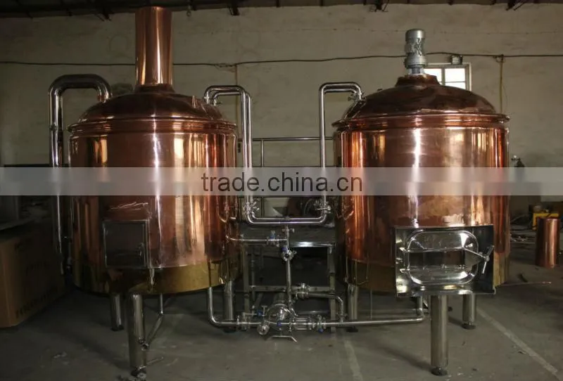 2000L beer brewing equipment,beer tanks, stainless steel tanks, brewhouse equipment, brewpub hotel brewing
