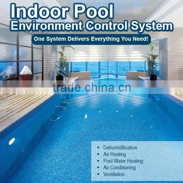 Customized High Quality Indoor Pool Environment Control System (triple generation)