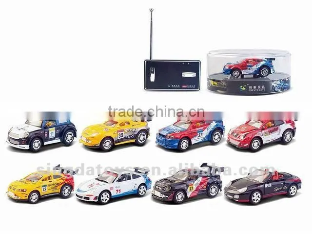 2015 1:63 funny appearance playing card shape mini rc car
