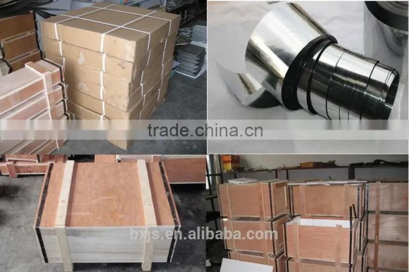 Vacuum annealed molybdenum strips/foils with polishing surface