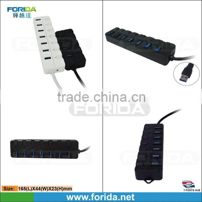Hot Selling Usb 3.0 Hub 7 Port