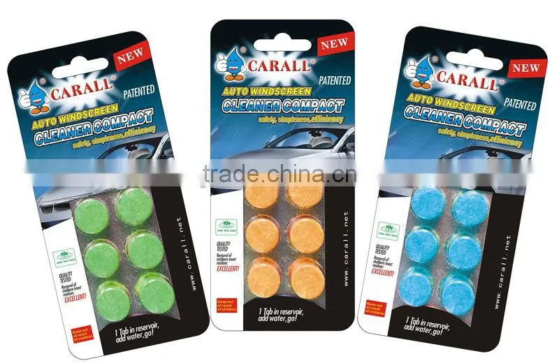 Waterless car wash cleaner,car care products,Windscreen washer tablet