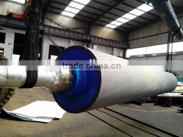 Slitting and Rewinding machine used Grooved Rewinder Bottom Drum with surface coated tungsten carbide