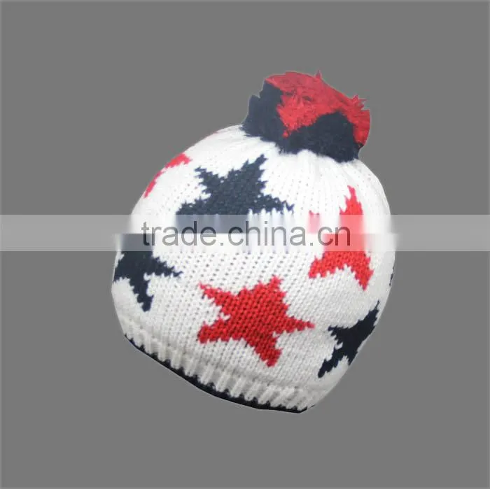 WHOLESALE ACRYLIC KNITTING WINTER WINTER HAT FOR BABY HAT