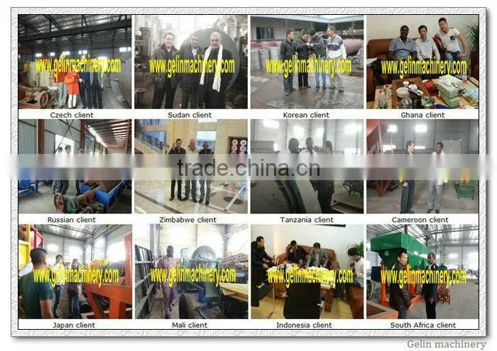 GELIN ISO,BV,CE Certificates Qualified rutile magnetic separator