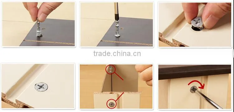 China Factory Modern Style Melamine finished wardrobe